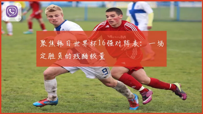 聚焦韩日世界杯16强对阵表:一场定胜负的残酷较量